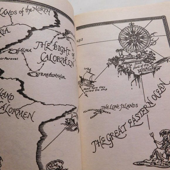 The Voyage of the Dawn Treader The Chronicles of Narnia Book C.S. Lewis - Picture 4 of 5